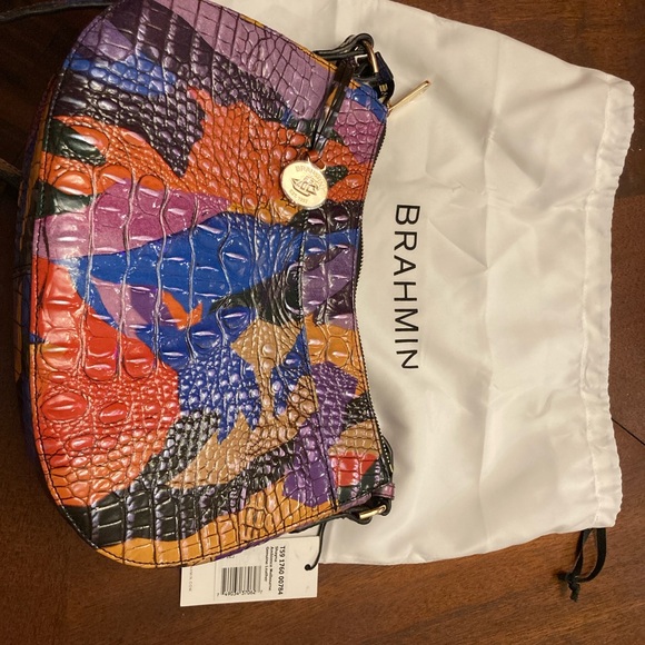 Brahmin Bag NWT Shayna Ambience Melbourne Genuine Leather with dust bag - Picture 2 of 4